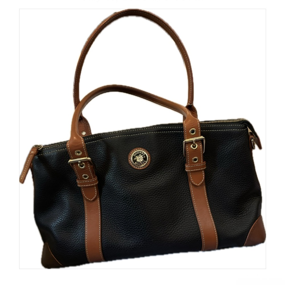 Black and Brown Leather Dooney & Bourke